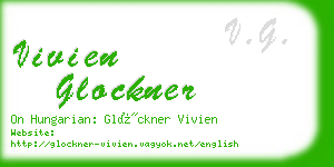 vivien glockner business card